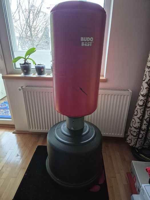 Sac de box cu suport pe podea