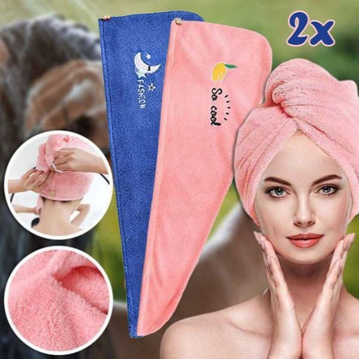 Кърпа за коса 2 бр