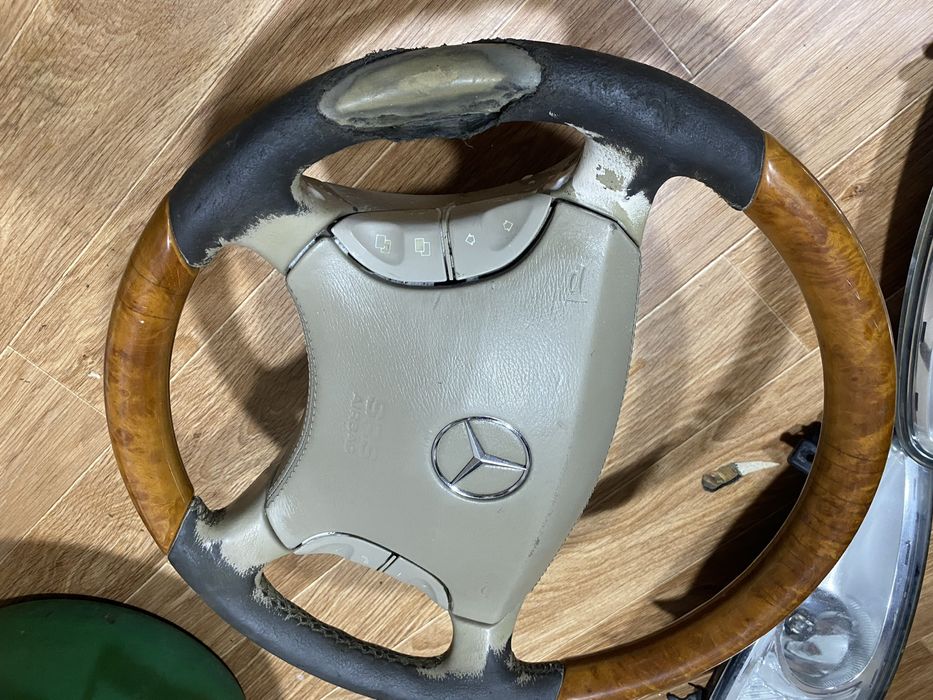 туманки и руль на 221 мерс