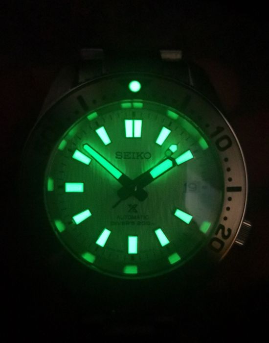 Ceas automatic Seiko Mod MarineMaster MM200 Glacier Prospex bratara metalica