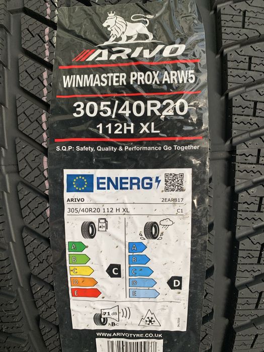 Зимен Спорт Пакет ARIVO 275/45R20 305/40R20 НОВ DOT 2754520  3054020