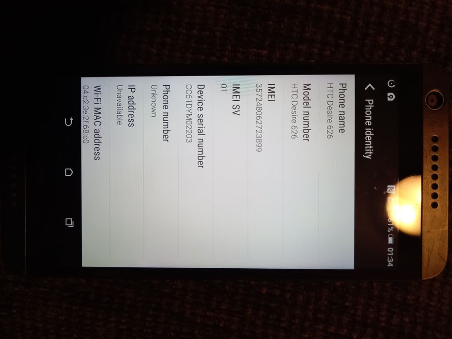 HTC desire 626 original