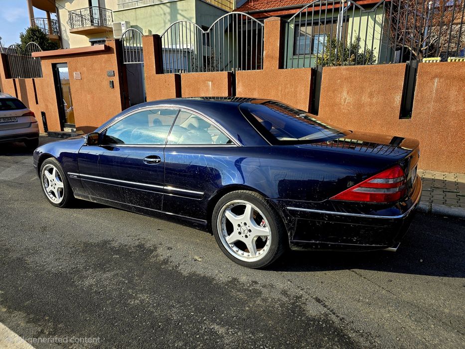 Mercedes CL600 -V12 - 2001 - 118.500 km