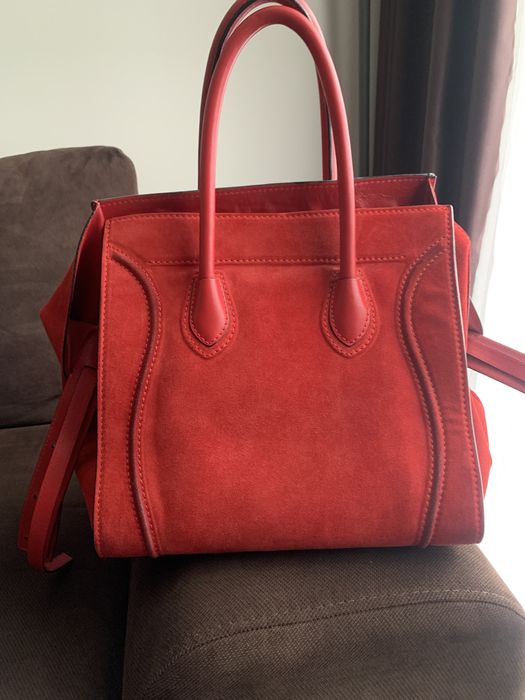 Замшевая сумка CELINE