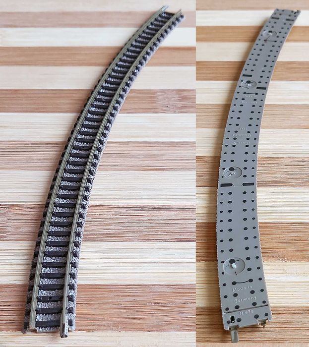 Обли релси на Fleischmann 9135 - N - DC - /R 430/ - чисто нови /Piko/