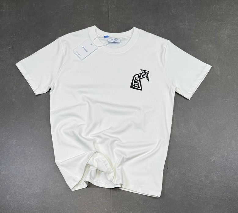 Tricouri Off White Premium Bumbac 100%