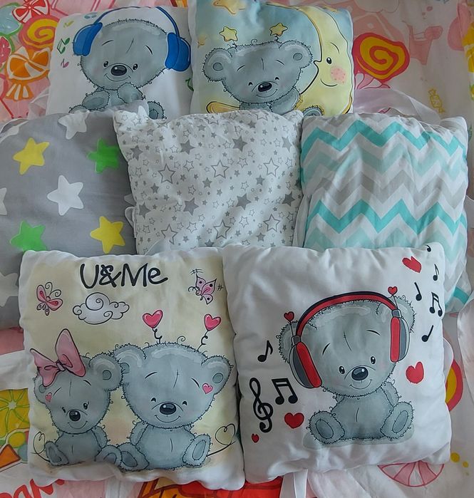 Бортики на кроватку