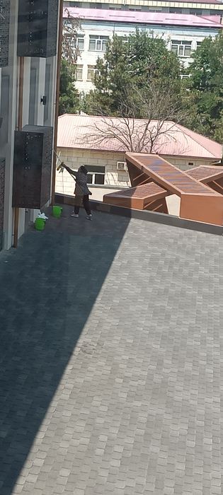 Уборка домов. Химчистка ковров Чистка брусчатки. Мойка фасадов