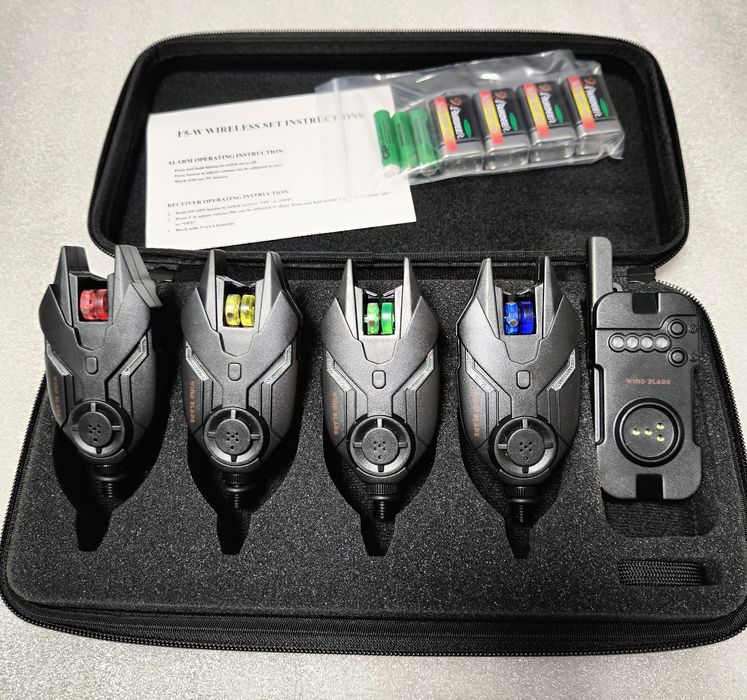 SET 4 Avertizori cu Statie Wind Blade F5-W SI 4 Hangere FL Jy-sw-25t