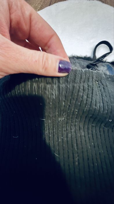 Top negru cu blanita, fata fur, spate tricot, estetica y2k/ soft-glam