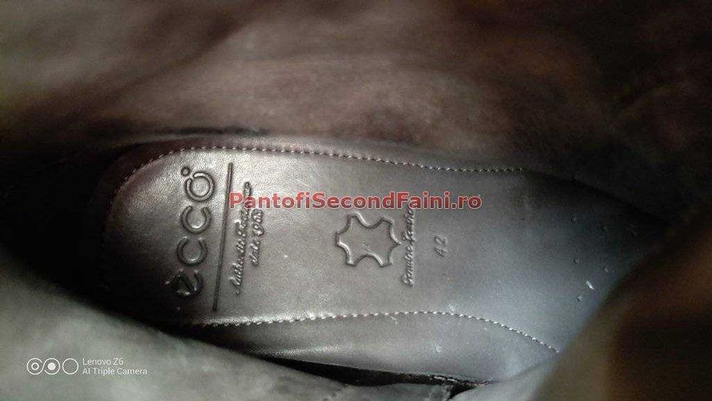 Cizme scurte full piele de la ECCO Delams marimea 42, made in India
