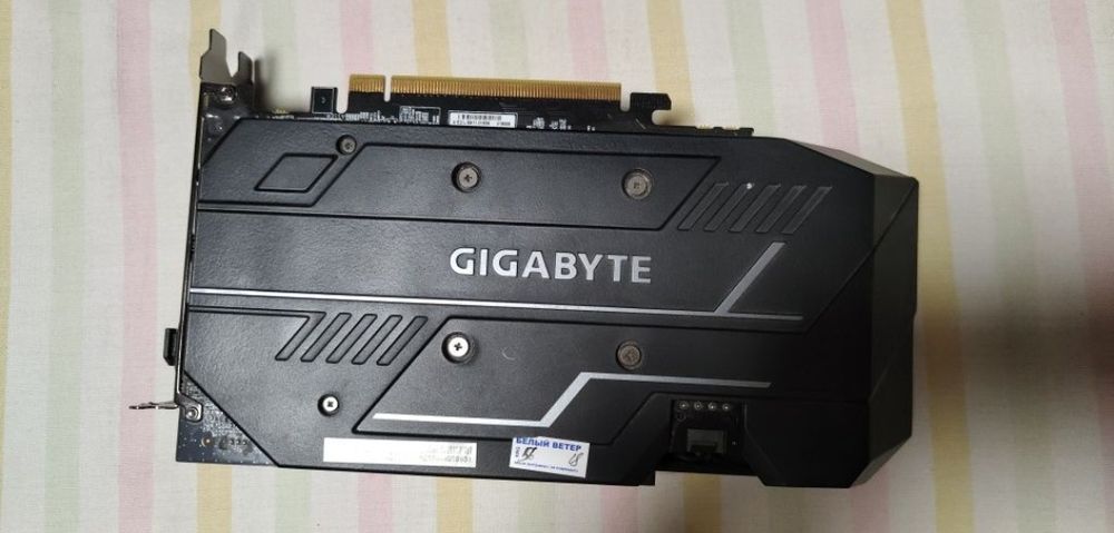 Продам видеокарту 1660 6gb
