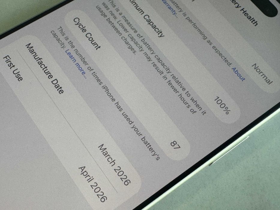iPhone 17 Pro Max 256gb 100% батерия.Гаранция