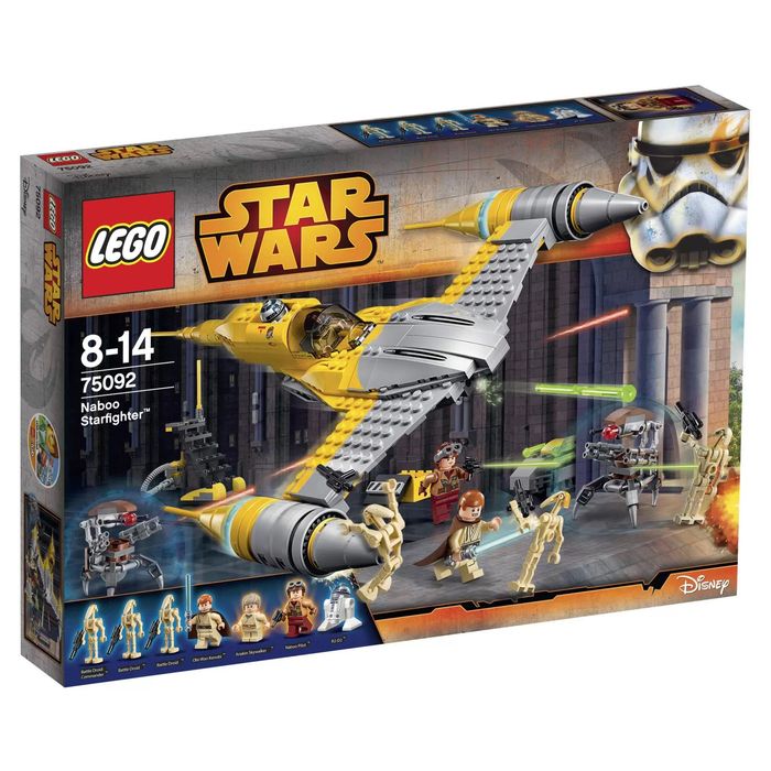 Lego star wars naboo starfighter 75092
