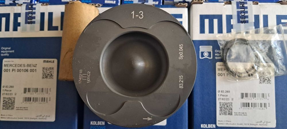 Комплект Бутала и сегменти за Мерцедес Спринтер 519, MB Sprinter