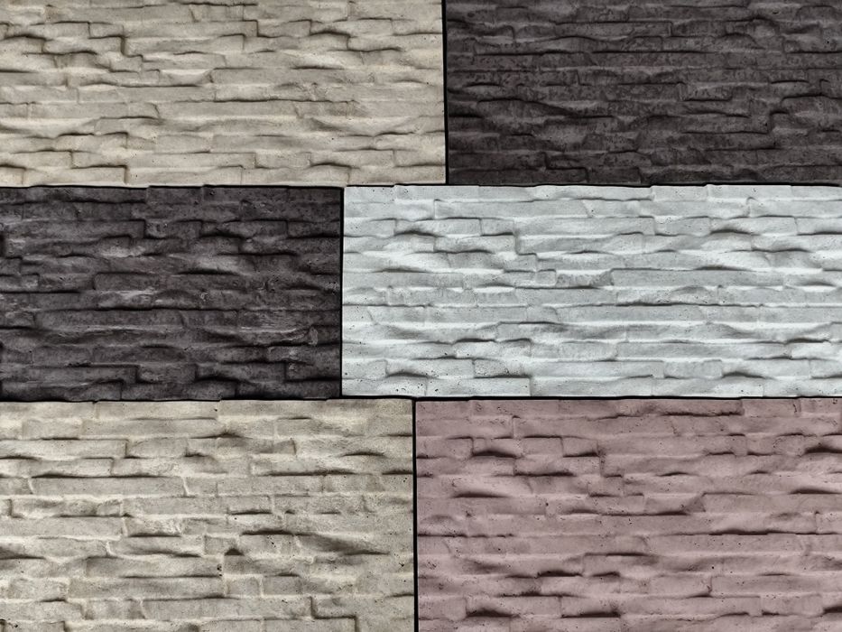 Piatră decorativă plăci 3d