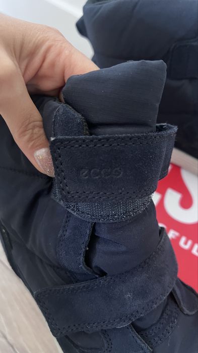 Зимние сапоги ecco