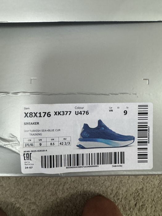 Обувки  EA7 Emporio Armani