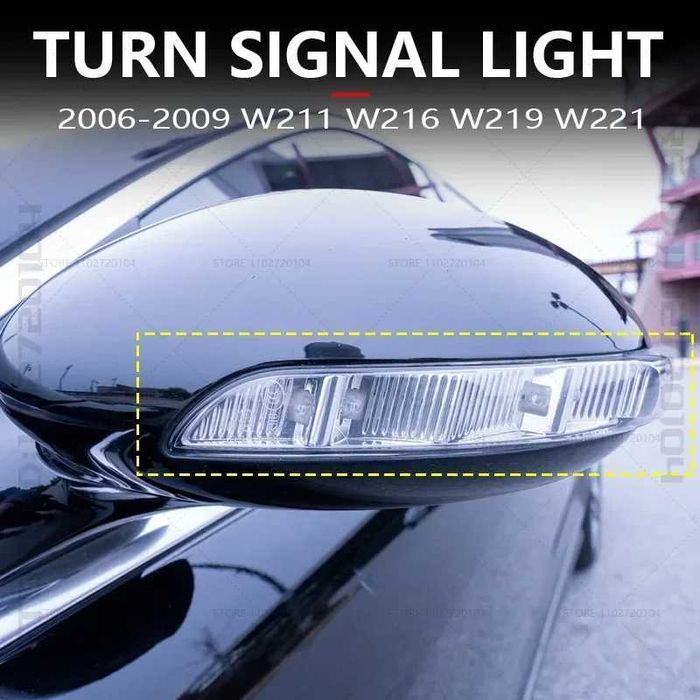 LED Мигачи Огледала Mercedes E/S/CL/CLS (06-09) - Plug & Play Canbus
