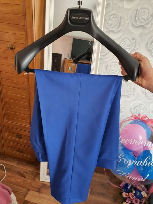 Мъжки костюм Pierre cardin и обувки подходящи