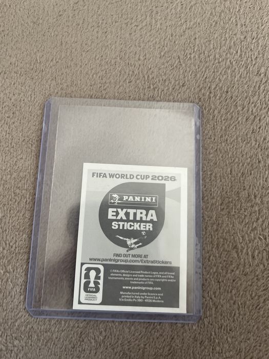 Extra stiker purple