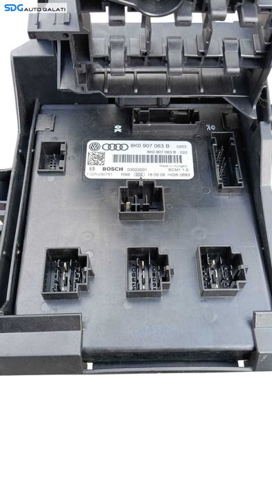 Unitate Modul Calculator Confort Confort BCM Audi A4 B8 2008 - 2015 Cod 8K0907063B [M8207]