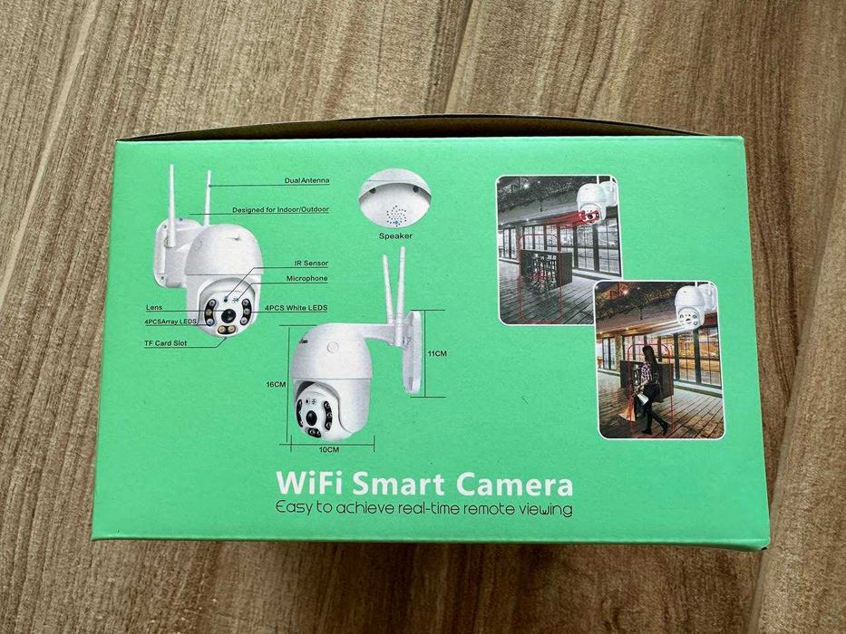 Smart WI-fi камера 5MP приложение - ICSEE, водоустойчива