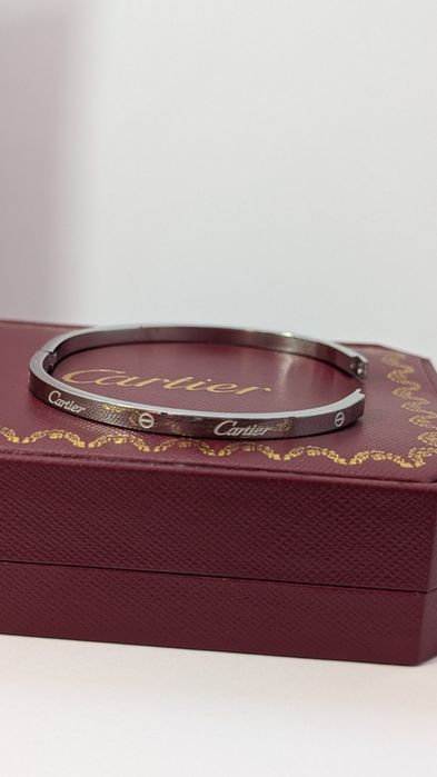 Cartier Love white gold bracelet
