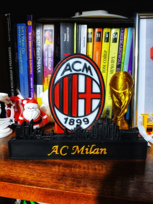 Real Madrid, Milan, Liverpool Футболни 3D Емблеми