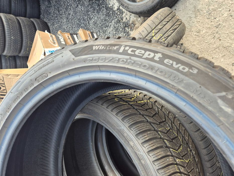 2 Anvelope M+S - 255/40/20 - HANKOOK - CA UNELE NOI - DOT 2024