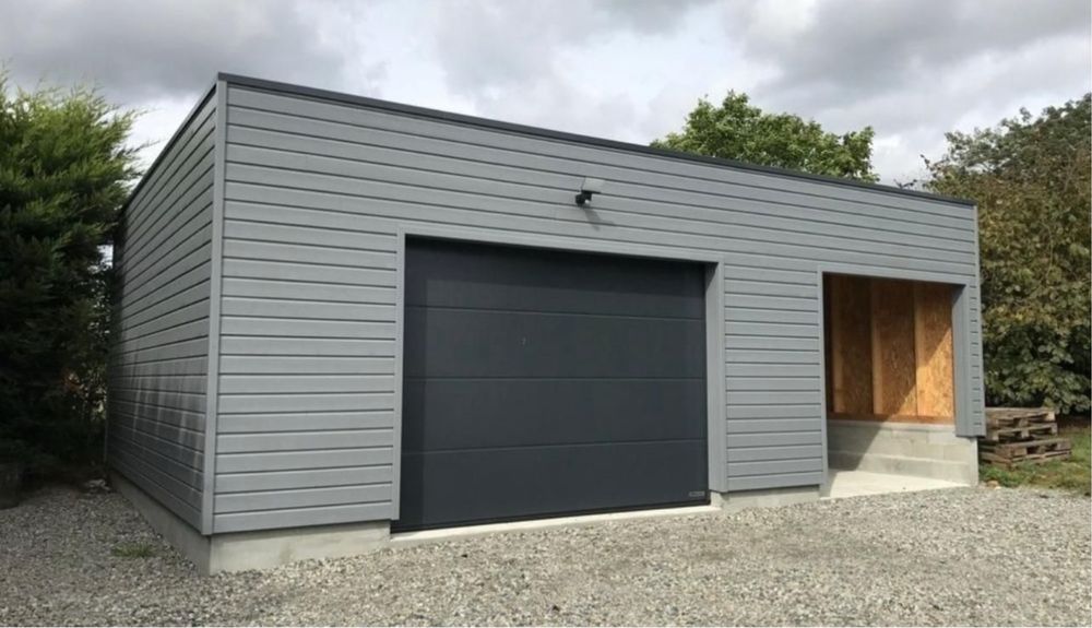 Vand garaje auto pe structura metalica