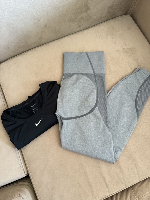 Zara екип /комплект / Клин / Блуза Nike