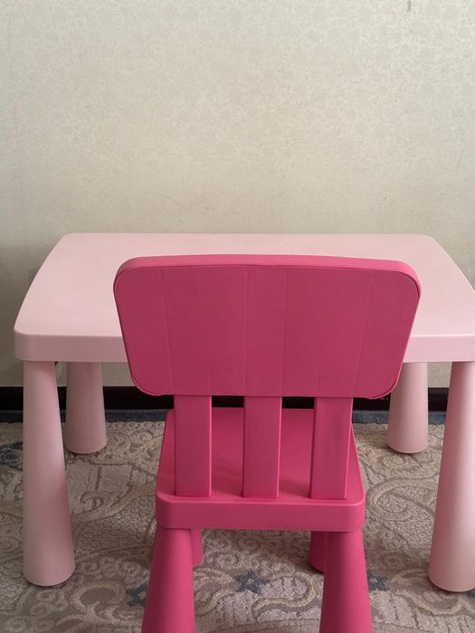 Стол со стулом детский IKEA