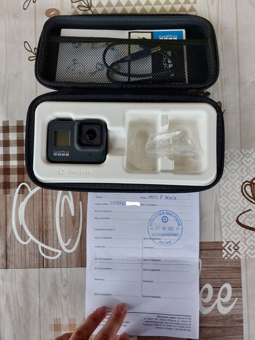 Екшън камера GoPro Hero 8 BLACK 4k60 12MP