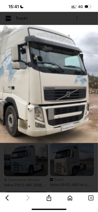 Față Volvo FH 12 facelfit generatia 2 2001-2012