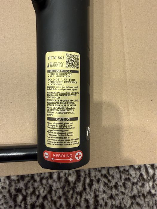 Furcă MTB SR Suntour ZERON36X BOOST EQ 29” – 160 mm