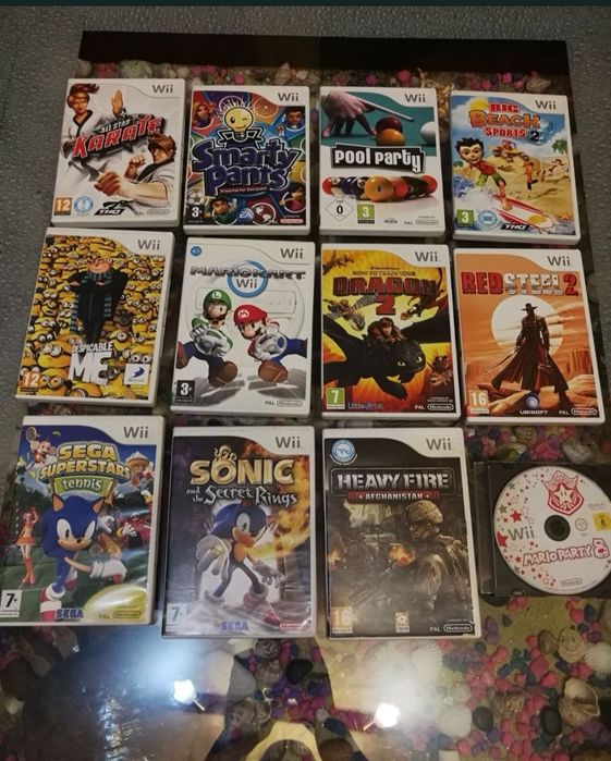 Конзола Nintendo Wii + 21 ТОП Игри (Mario, Sonic)4контр. Гаранция