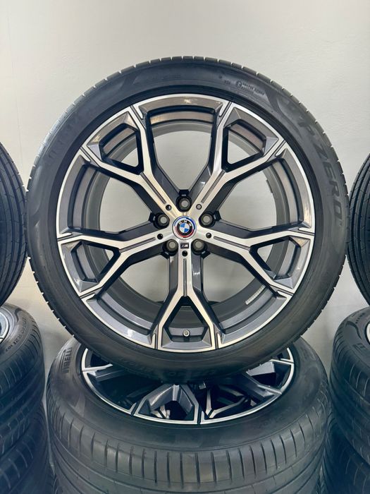 Jante Bmw X5 X6 R21 G05 G06 Originale M741 Pirelli de vara 90% 40/2023