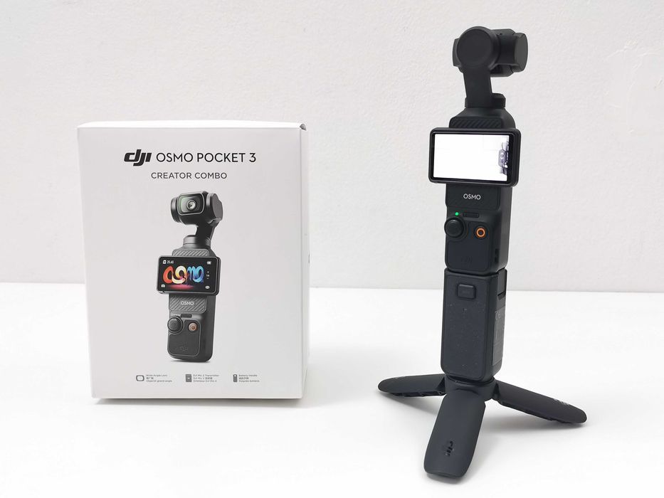 DJI Osmo Pocket 3 Creator combo видео камера за Vlog / Reels / Shorts