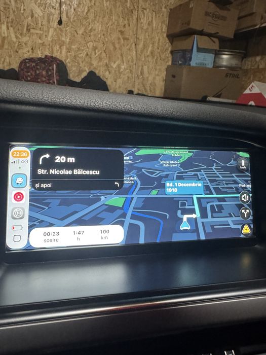 Apple Carplay touchscreen navigatie Audi