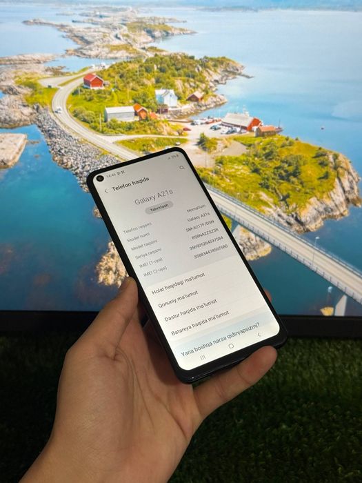 Samsung A21s dastavka bor