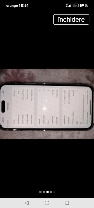 Iphone 15 plus memorie 128 gb