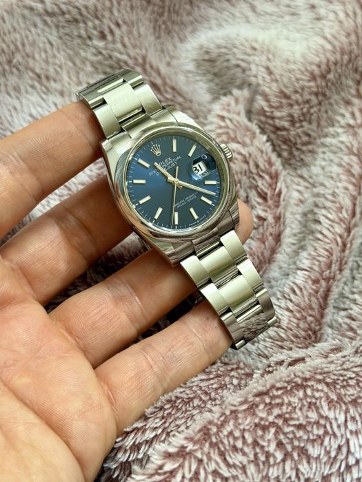 Rolex Datejust 36mm Blue Dial Otel 126200 An 2022 Automat