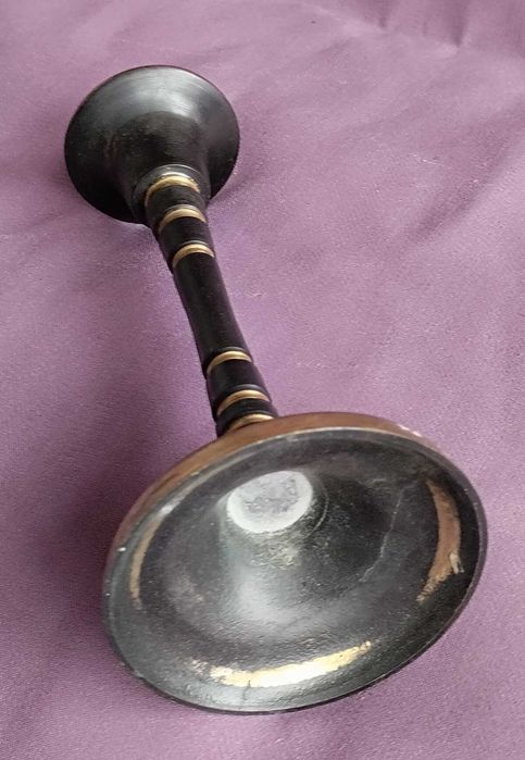 месингов свещник- 16.5см.