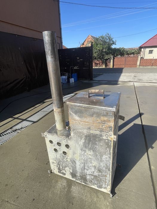 Sobă inox pentru ciubăr