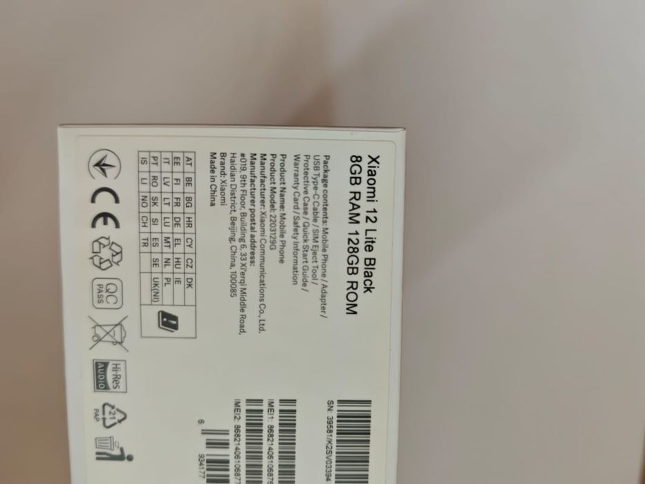 Xiaomi 12 lite в идеальном состоянии