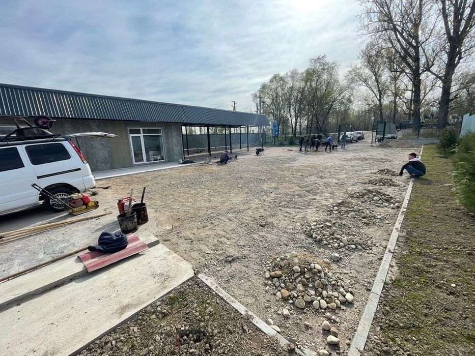 Асфальтирование Алматы укладка Асфальта