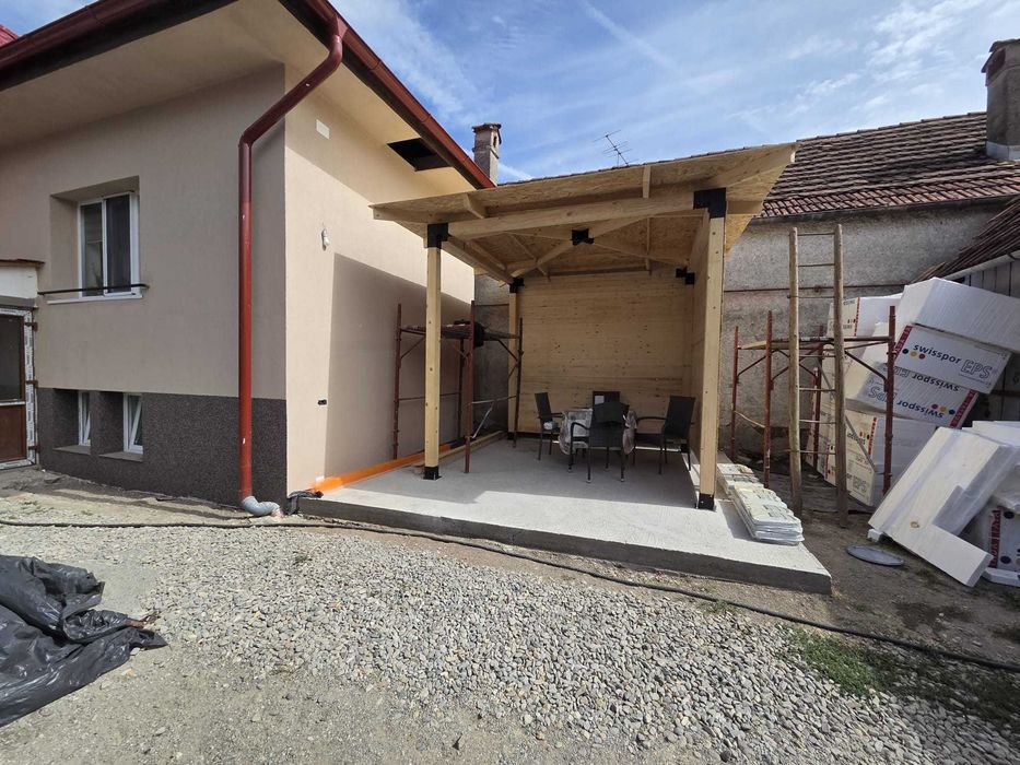 Foișor 3x3m - model Bucovina - Modular - livrare kit gata de asamblare