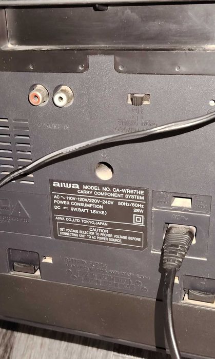 Магнитола магнитофон aiwa отличное состояние