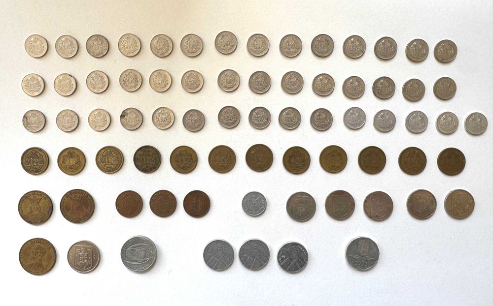 Lot peste 120 monede vechi - Germania, România, Ungaria, URSS, Italia